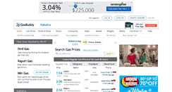 Desktop Screenshot of alabamagasprices.com